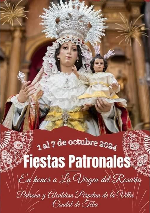 Fiestas patronales en honor de Nuestra Señora del Rosario 2024 Teba